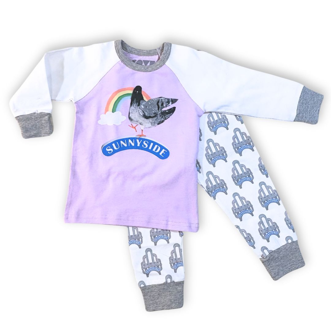 Sunnyside For All 2Pc Pajama Set, Lilac