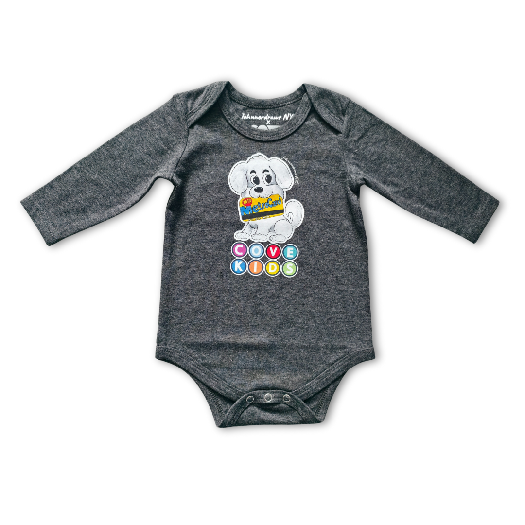 MetroCard Fluff Long Sleeve Bodysuit