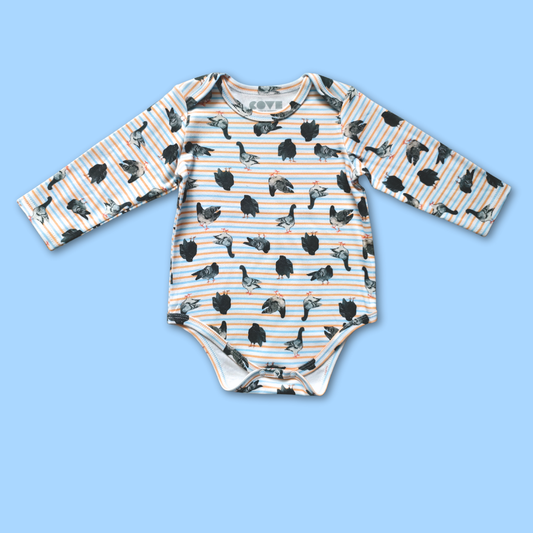 Striped Freddie & Friends Long Sleeve Bodysuit