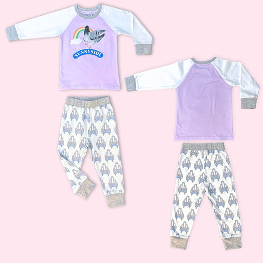 Sunnyside For All 2Pc Pajama Set, Lilac